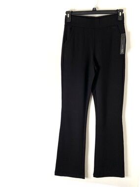 NWT Black Pull On Ponte Bootcut Career Office Pants Sloan & Sadie